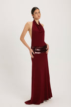 Adele | vestido largo halter