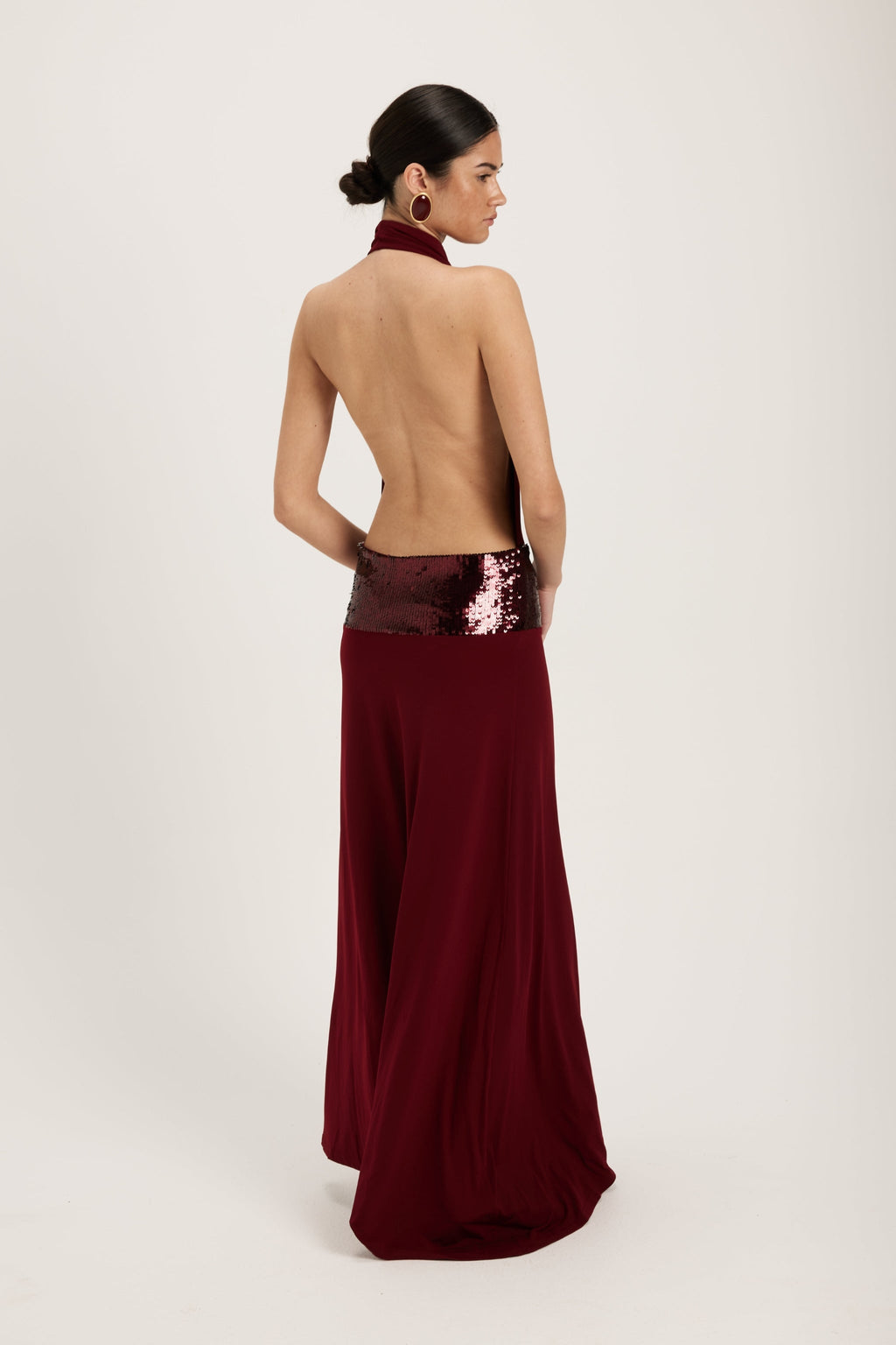 Adele | vestido largo halter