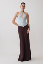 Sascha | vestido largo halter