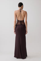Dinah | vestido largo halter