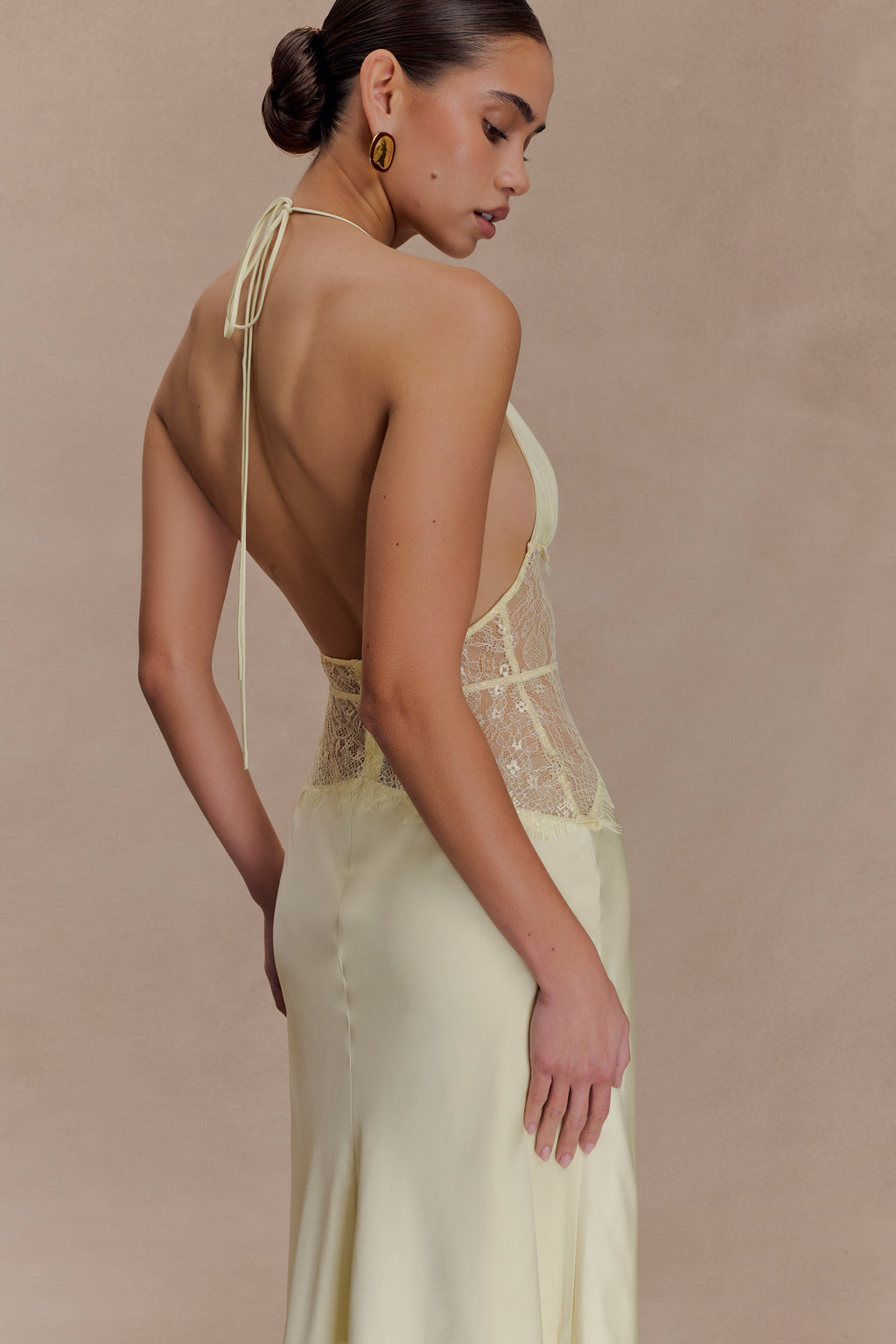 Dinah | vestido largo halter