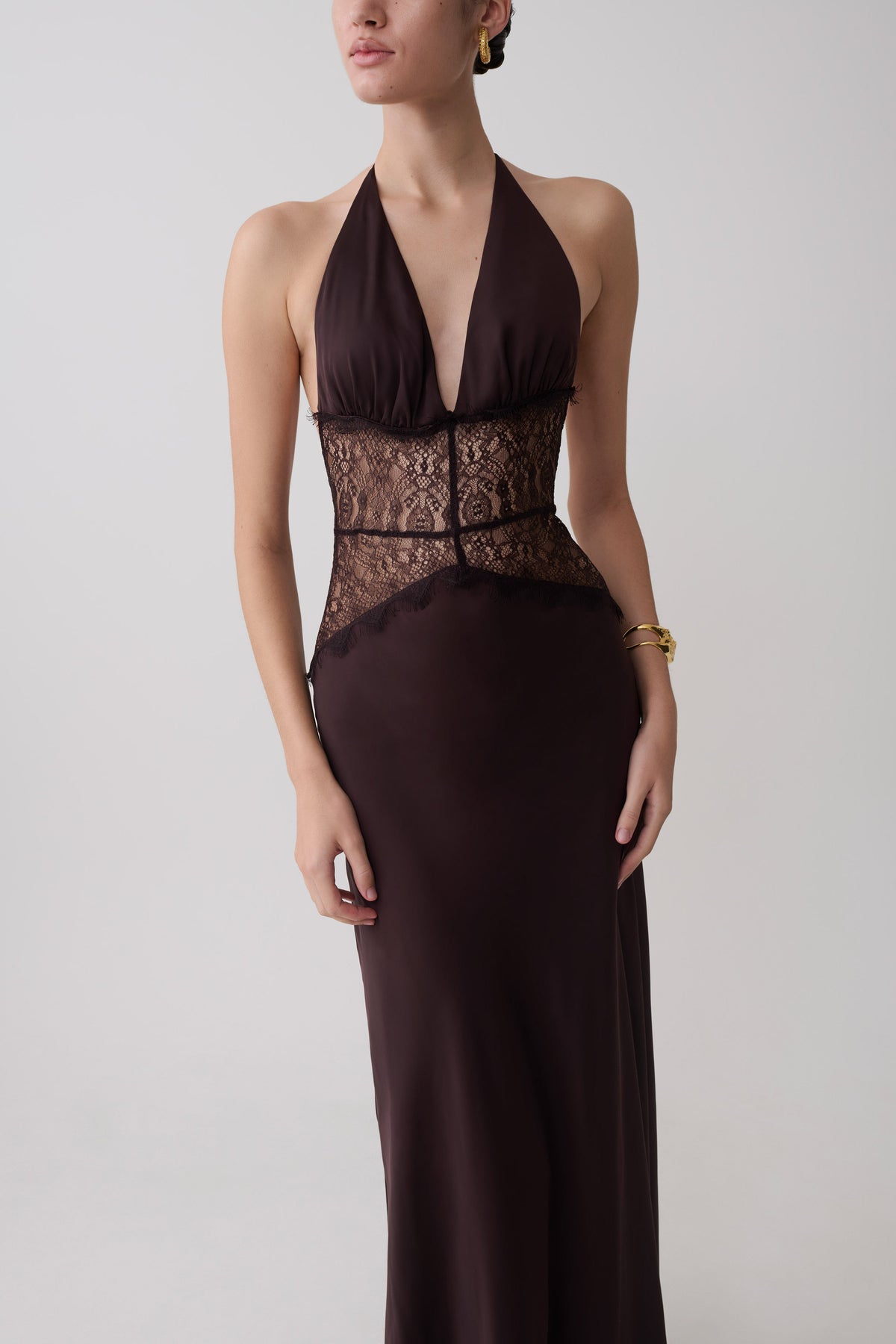 Dinah | vestido largo halter