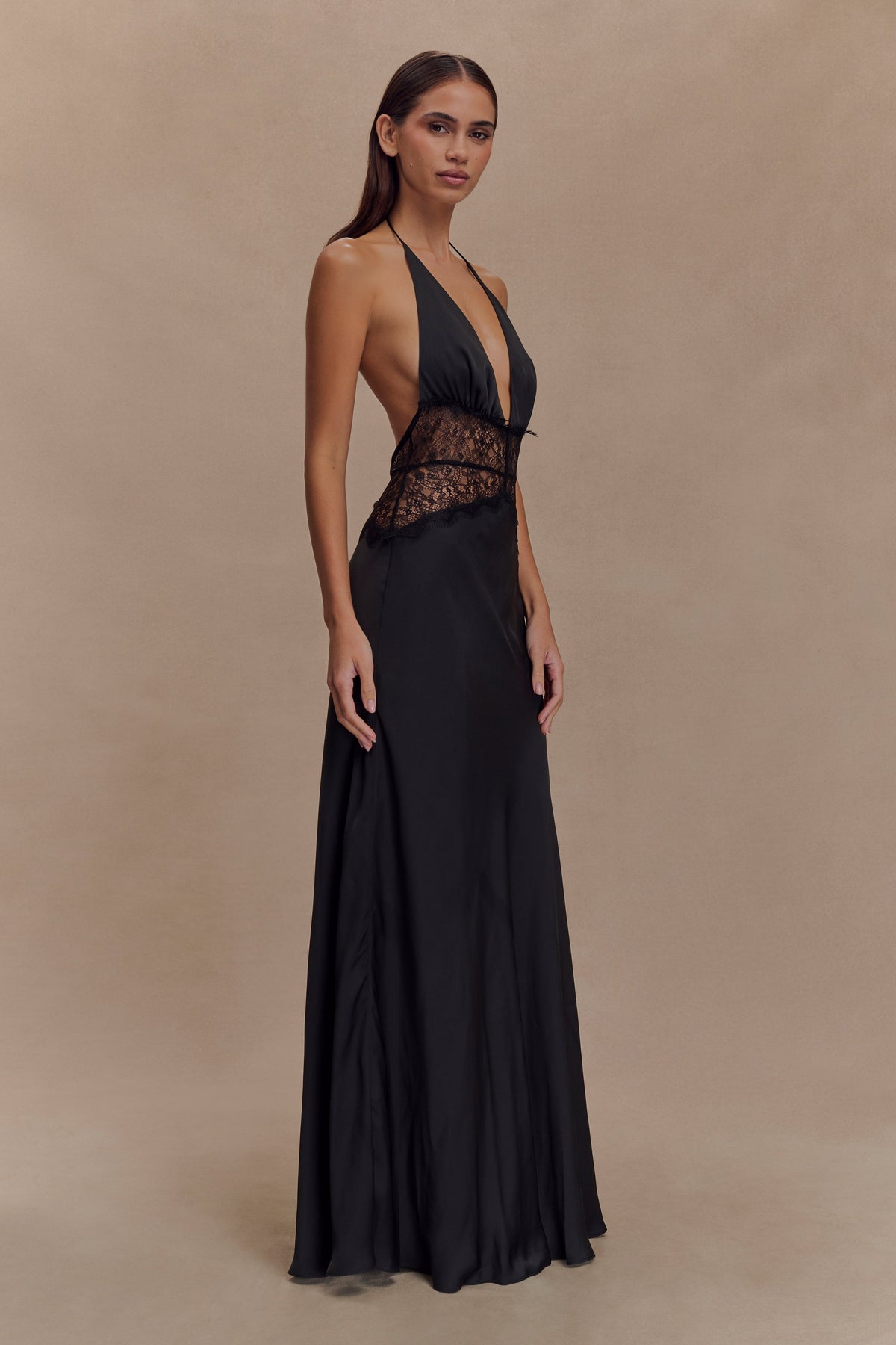 Dinah | vestido largo halter