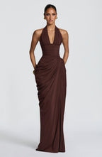 Minette | vestido largo halter
