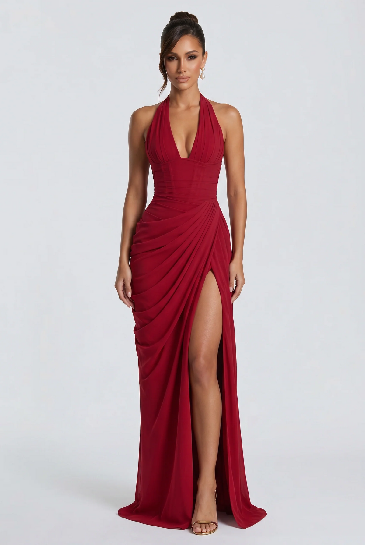Minette | vestido largo halter