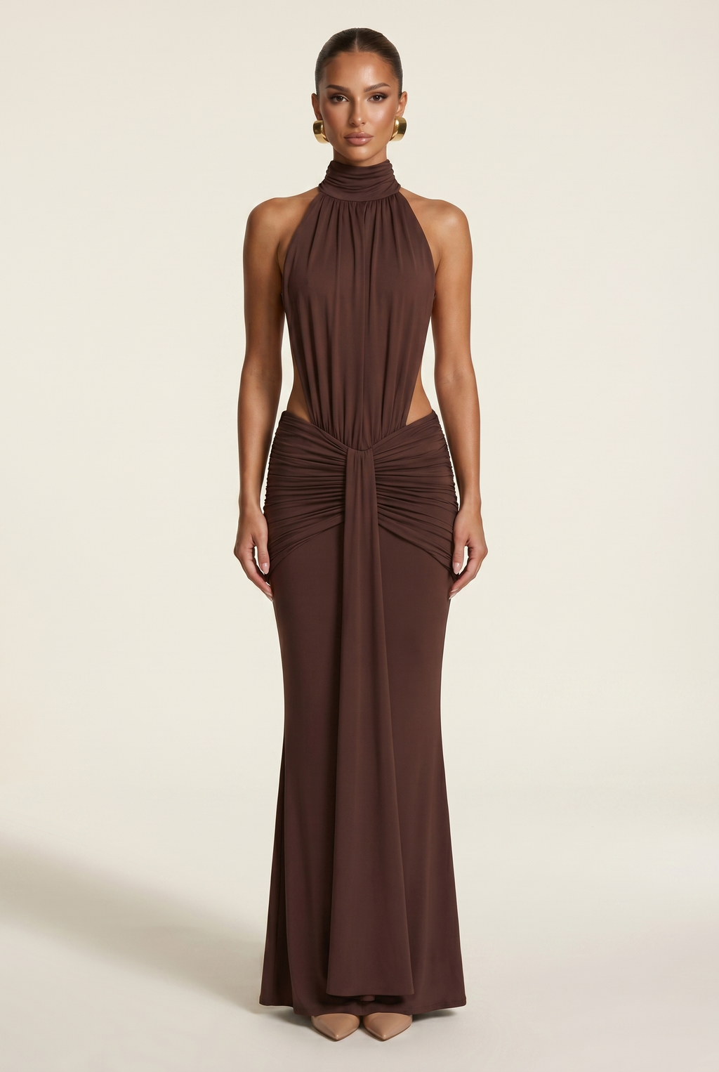 Thekla | vestido largo halter espalda