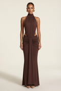 Thekla | vestido largo halter espalda