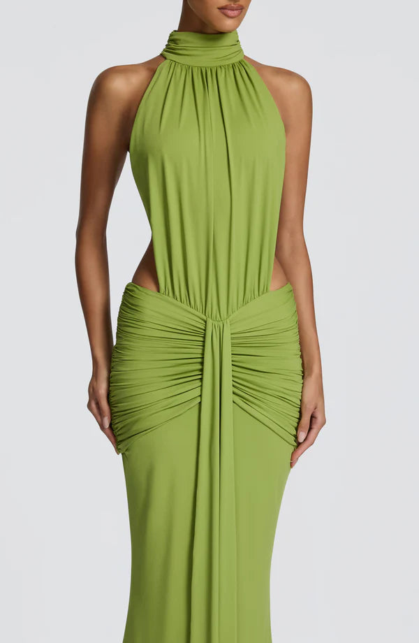 Thekla | vestido largo halter espalda
