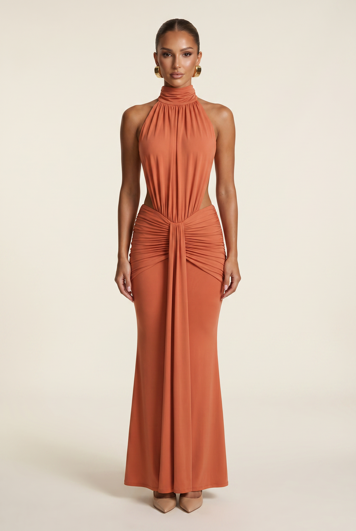 Thekla | vestido largo halter espalda
