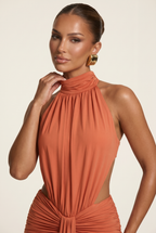 Thekla | vestido largo halter espalda