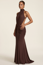 Thekla | vestido largo halter espalda