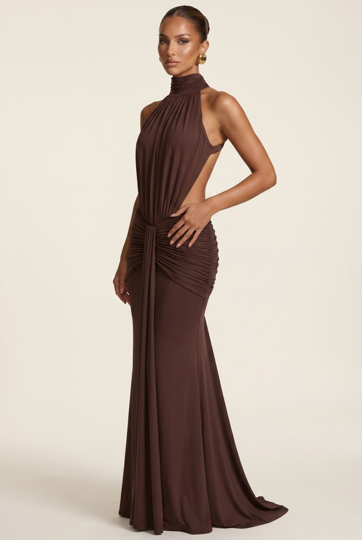 Thekla | vestido largo halter espalda