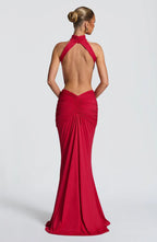 Thekla | vestido largo halter espalda