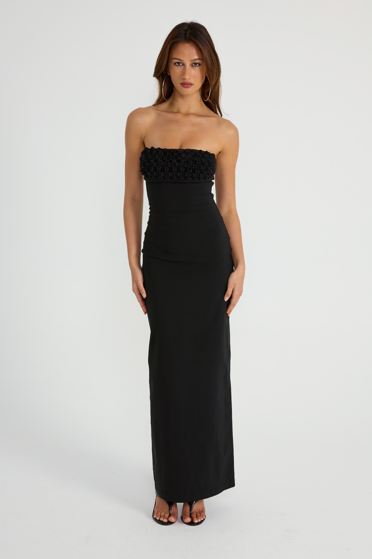 Margo | vestido largo sin tirantes