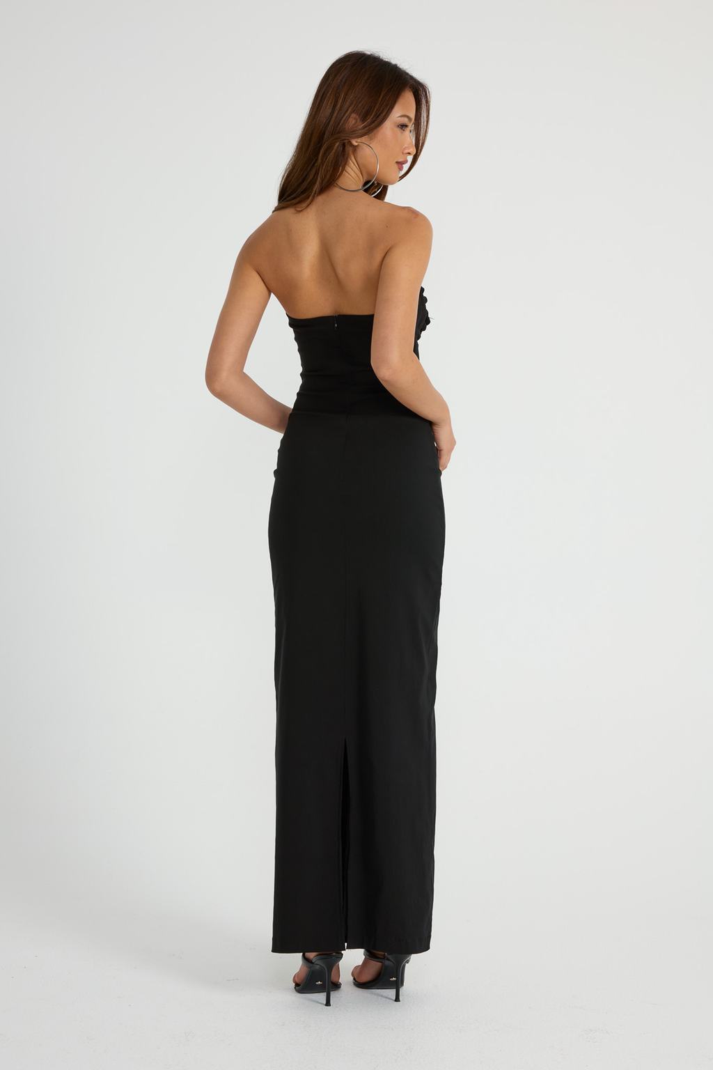Margo | vestido largo sin tirantes