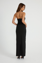 Margo | vestido largo sin tirantes