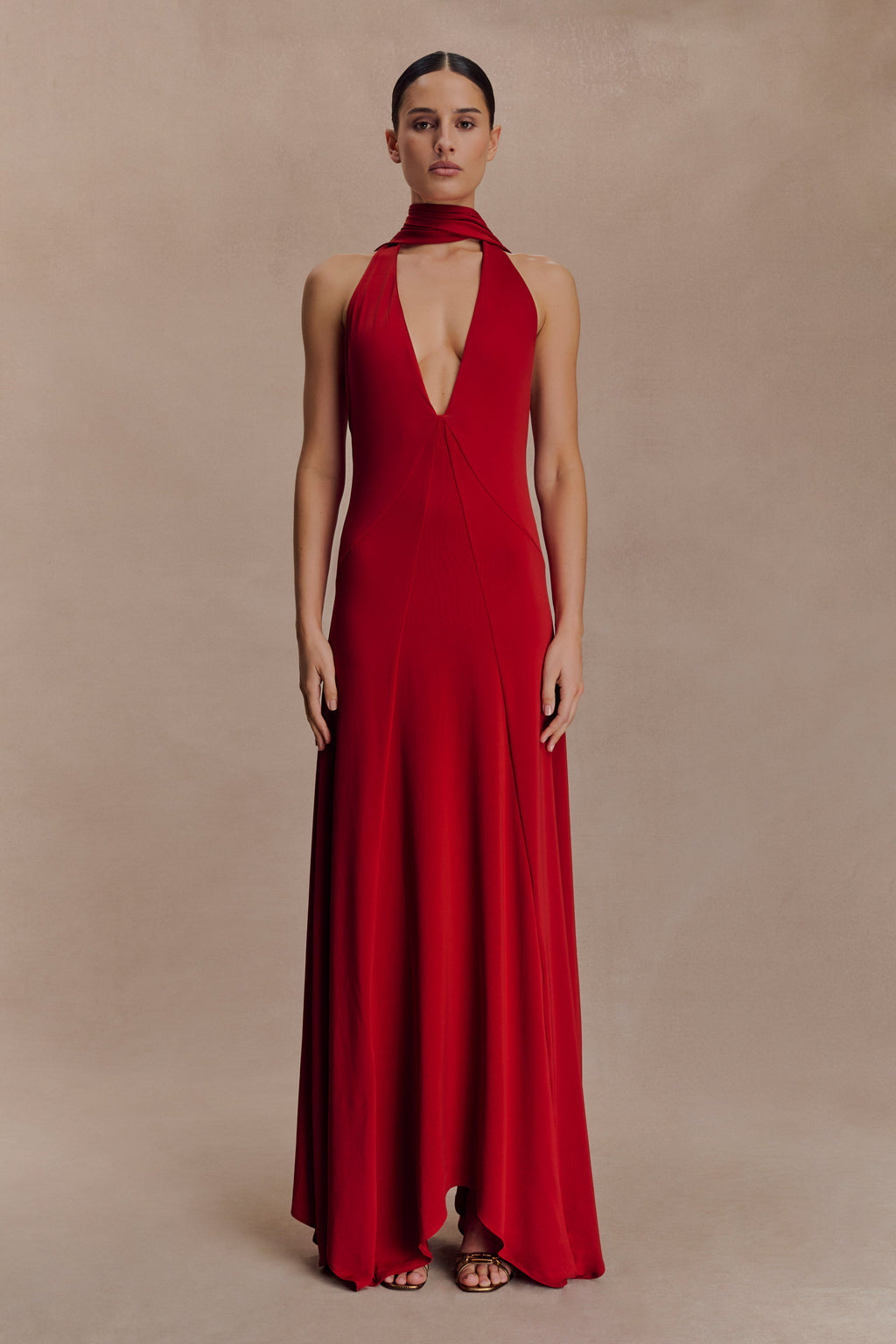 Juliet | vestido largo rojo