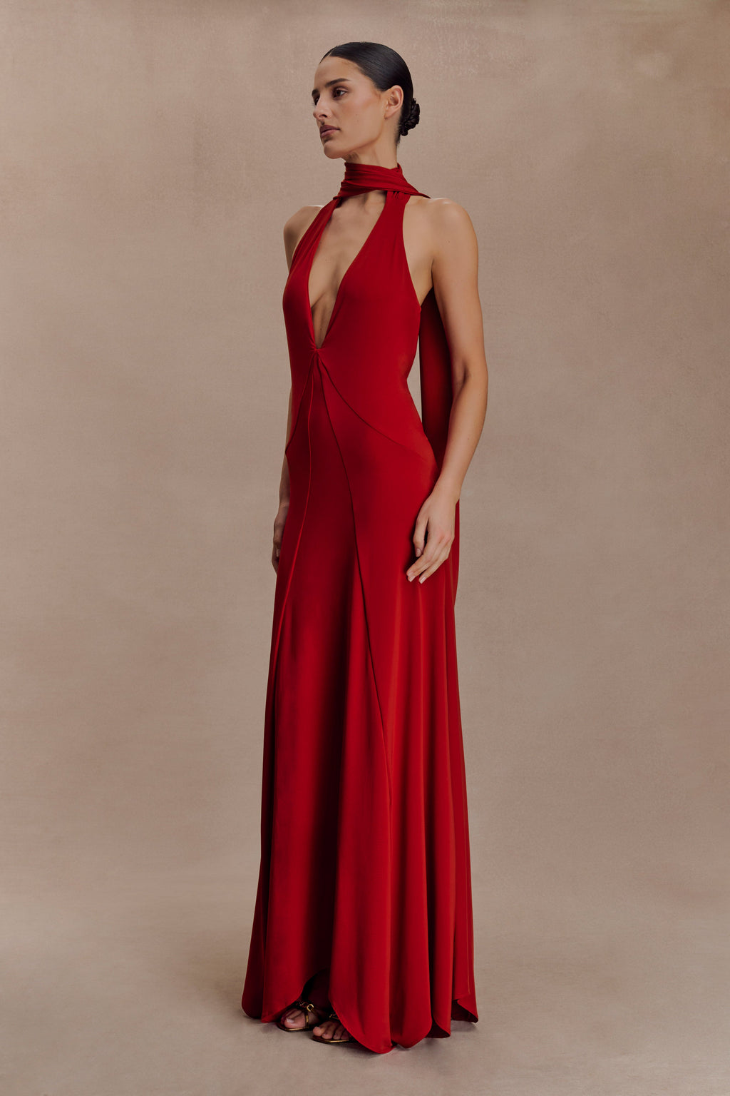 Juliet | vestido largo rojo