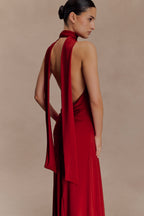 Juliet | vestido largo rojo