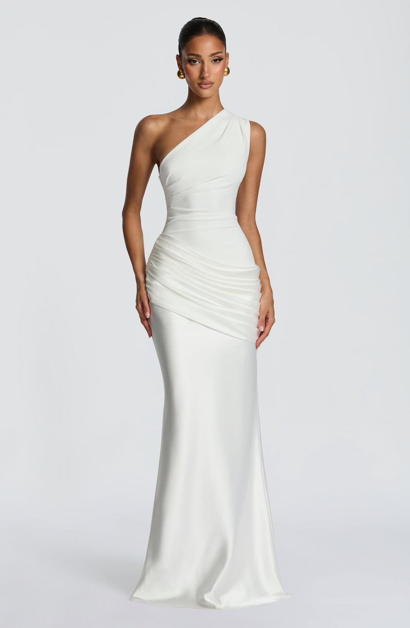 Sadona | vestido maxi asimétrico