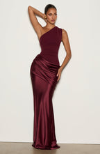 Sadona | vestido maxi asimétrico