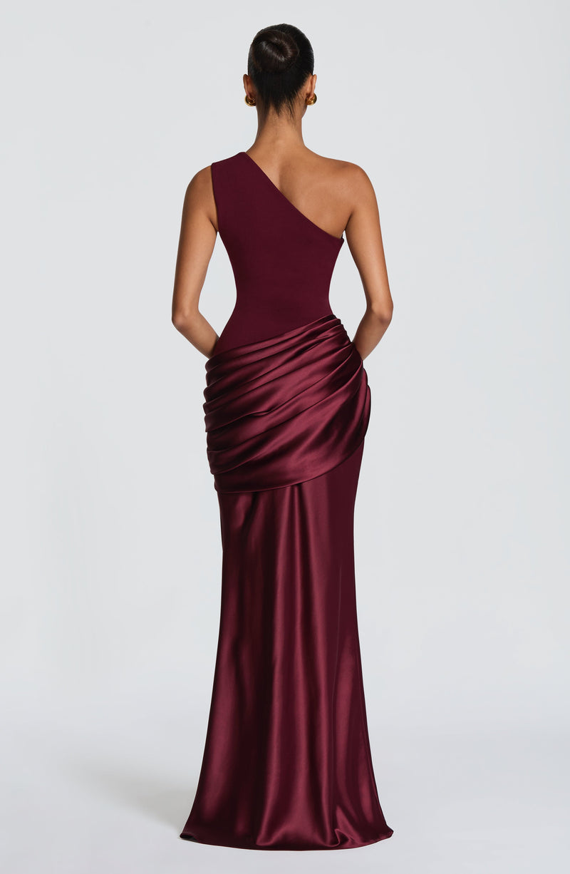 Sadona | vestido maxi asimétrico