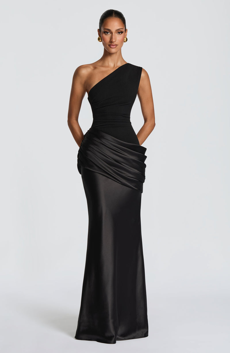 Sadona | vestido maxi asimétrico