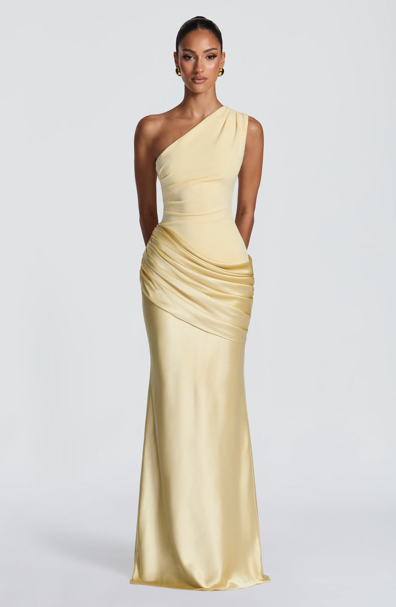Sadona | vestido maxi asimétrico