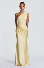 Sadona | vestido maxi asimétrico