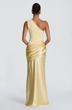 Sadona | vestido maxi asimétrico