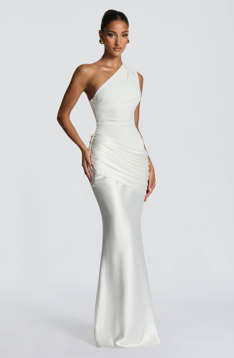Sadona | vestido maxi asimétrico