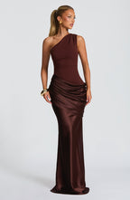 Sadona | vestido maxi asimétrico
