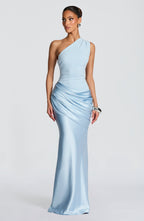 Sadona | vestido maxi asimétrico