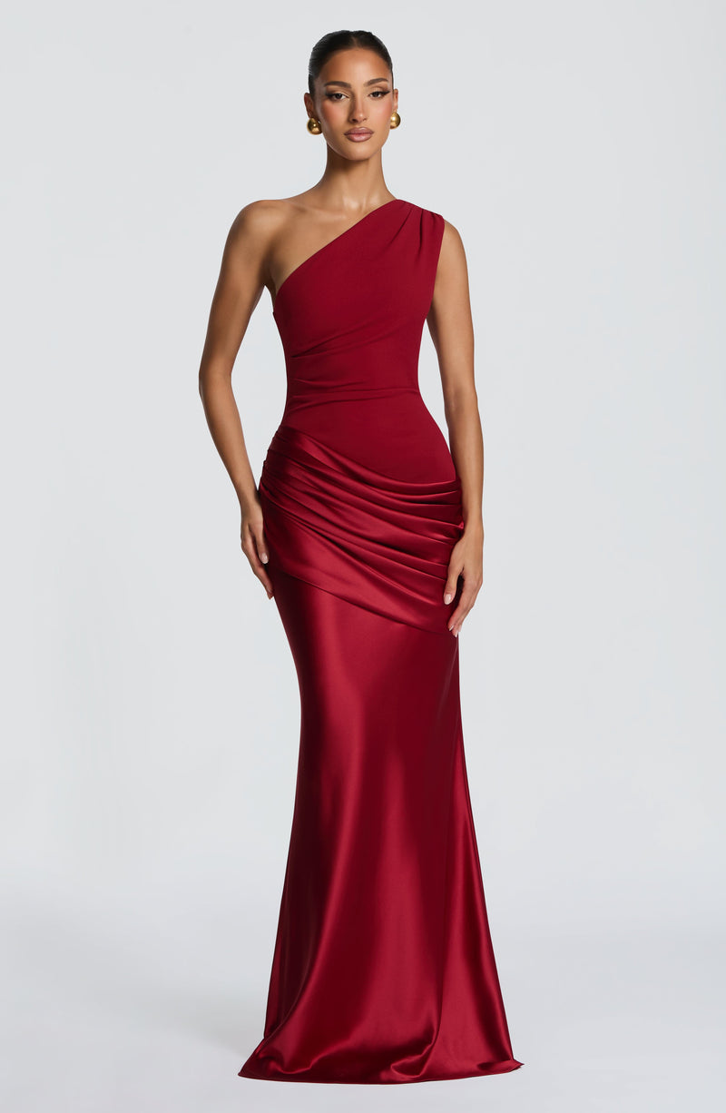 Sadona | vestido maxi asimétrico