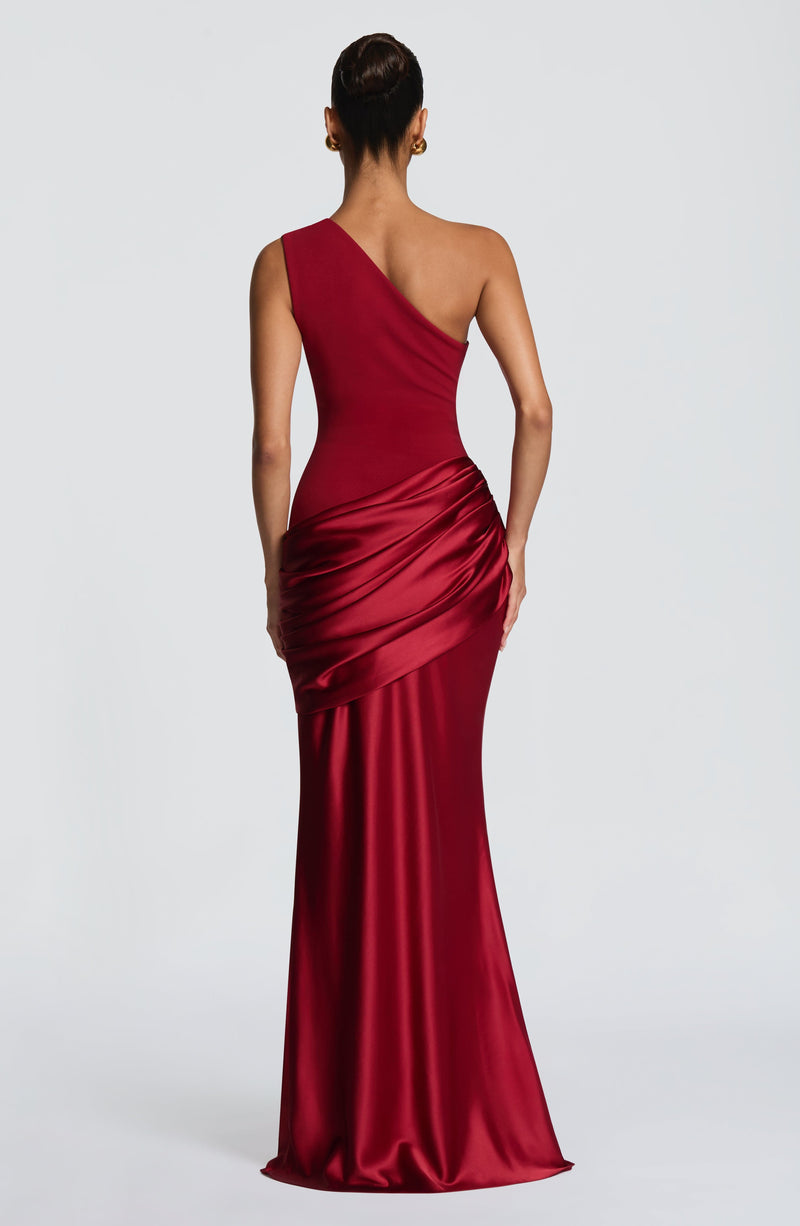 Sadona | vestido maxi asimétrico