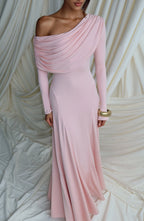 Rafaela | vestido maxi asimétrico