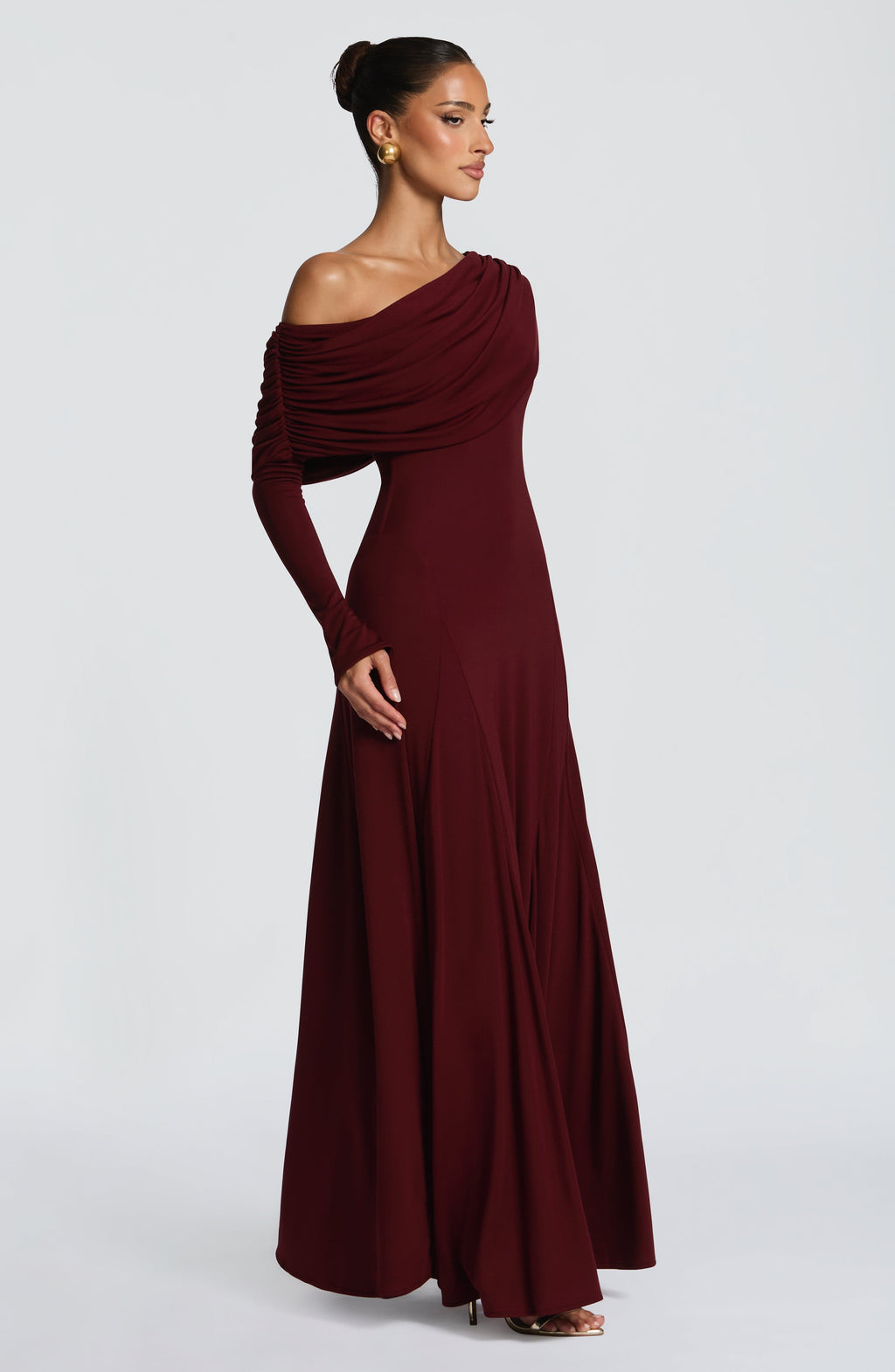 Rafaela | vestido maxi asimétrico