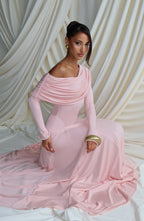 Rafaela | vestido maxi asimétrico
