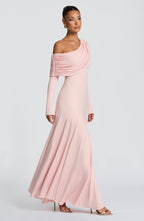 Rafaela | vestido maxi asimétrico