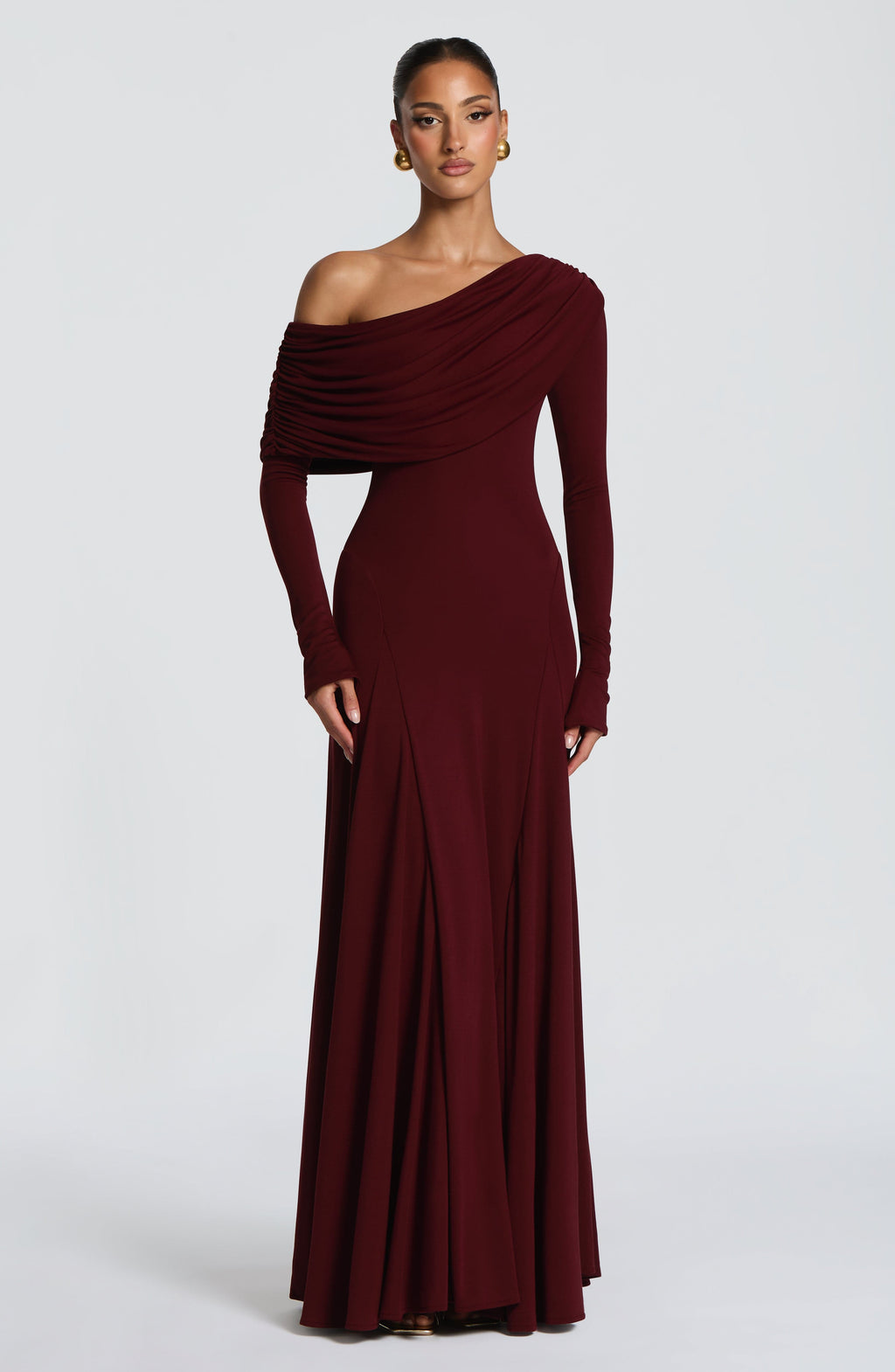 Rafaela | vestido maxi asimétrico