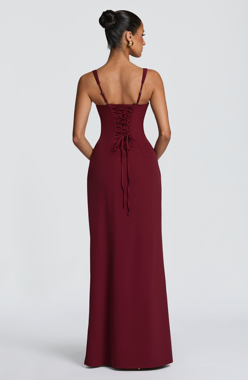 Laleh | vestido maxi cuello cuadrado