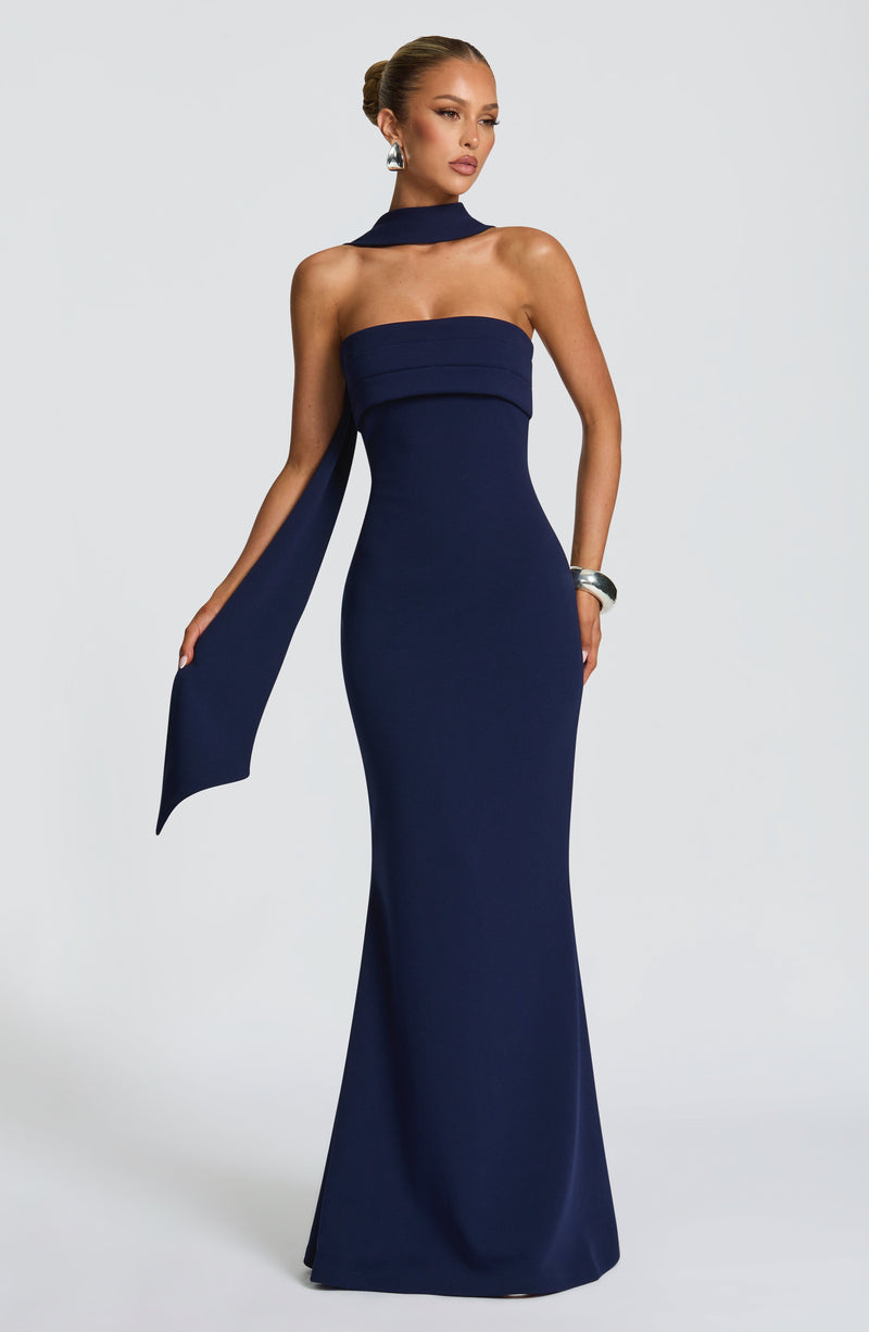 Leura | vestido maxi sin tirantes