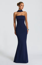 Leura | vestido maxi sin tirantes