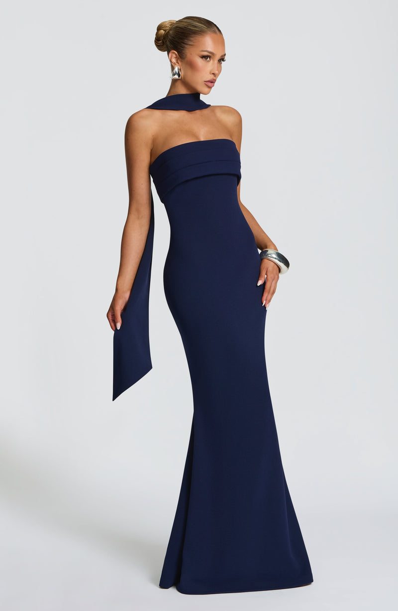 Leura | vestido maxi sin tirantes