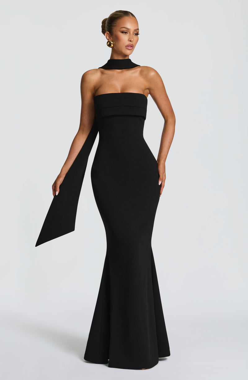 Leura | vestido maxi sin tirantes