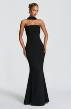 Leura | vestido maxi sin tirantes