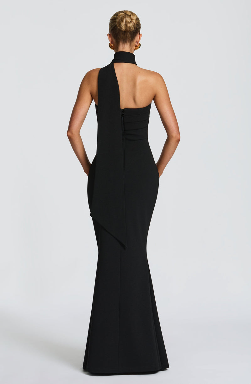 Leura | vestido maxi sin tirantes