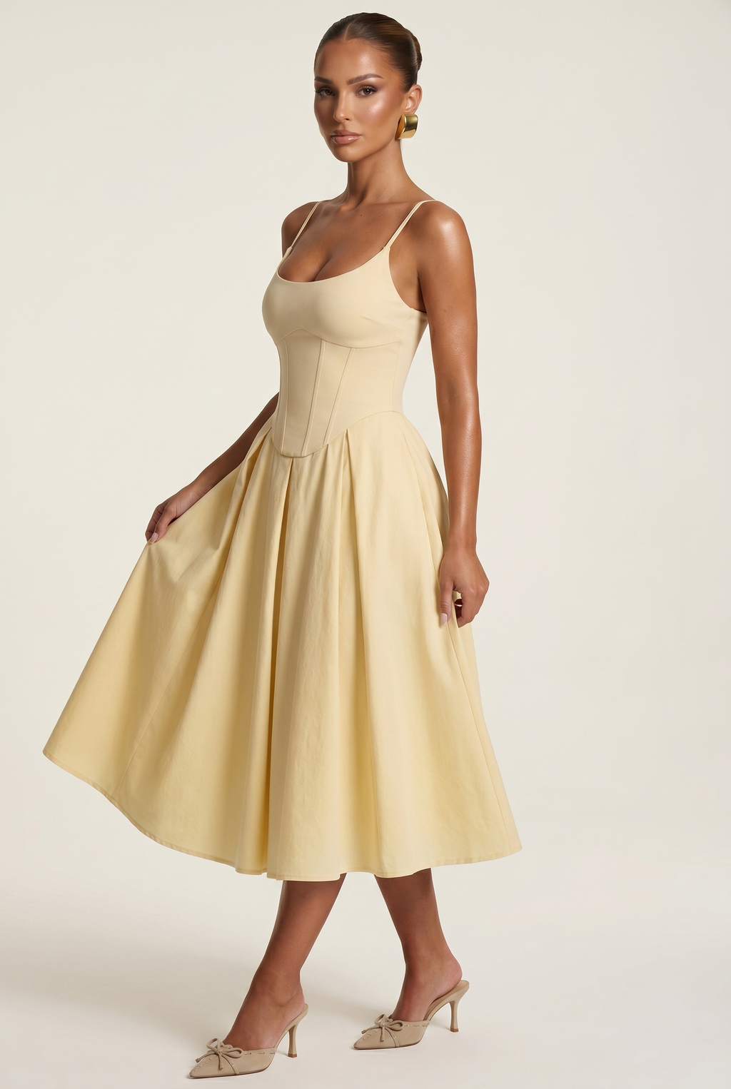 Mariella | vestido escote corazón