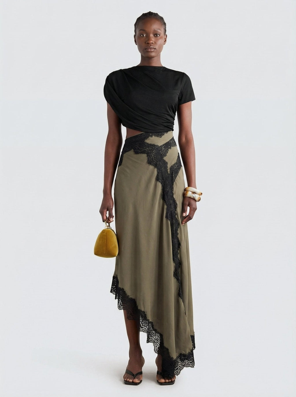 Olive | vestido midi