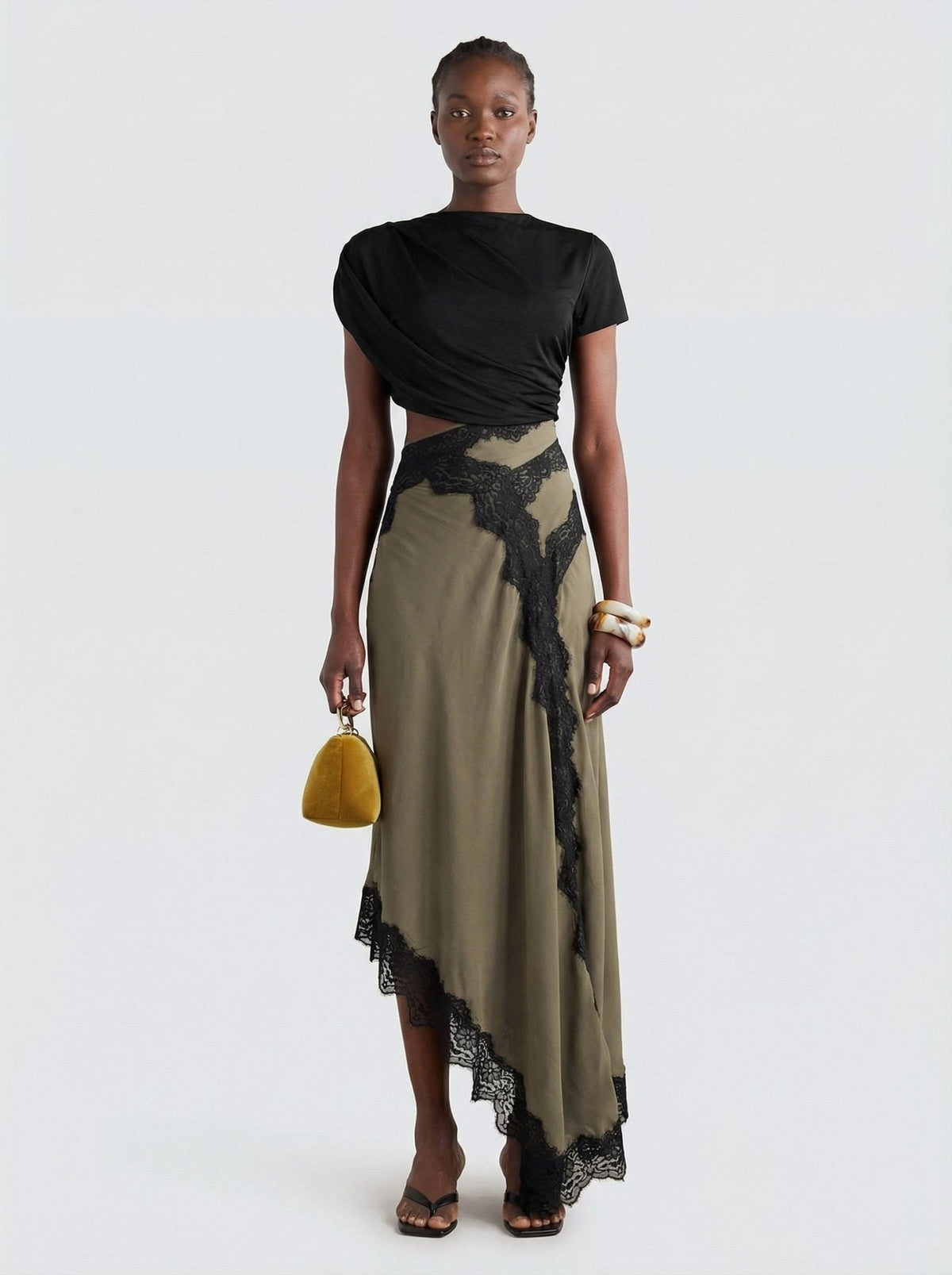 Olive | vestido midi